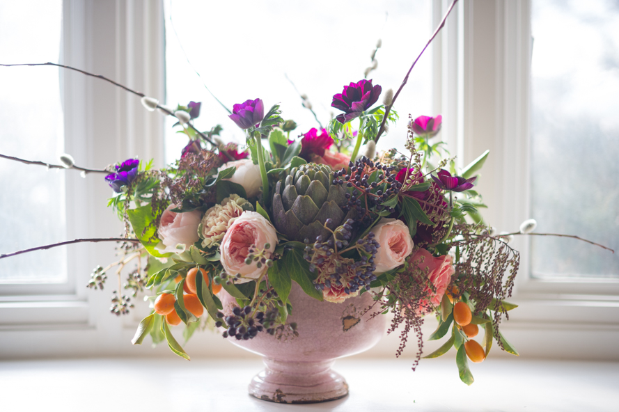 Bare Root Flora Valentine's Day Arrangement